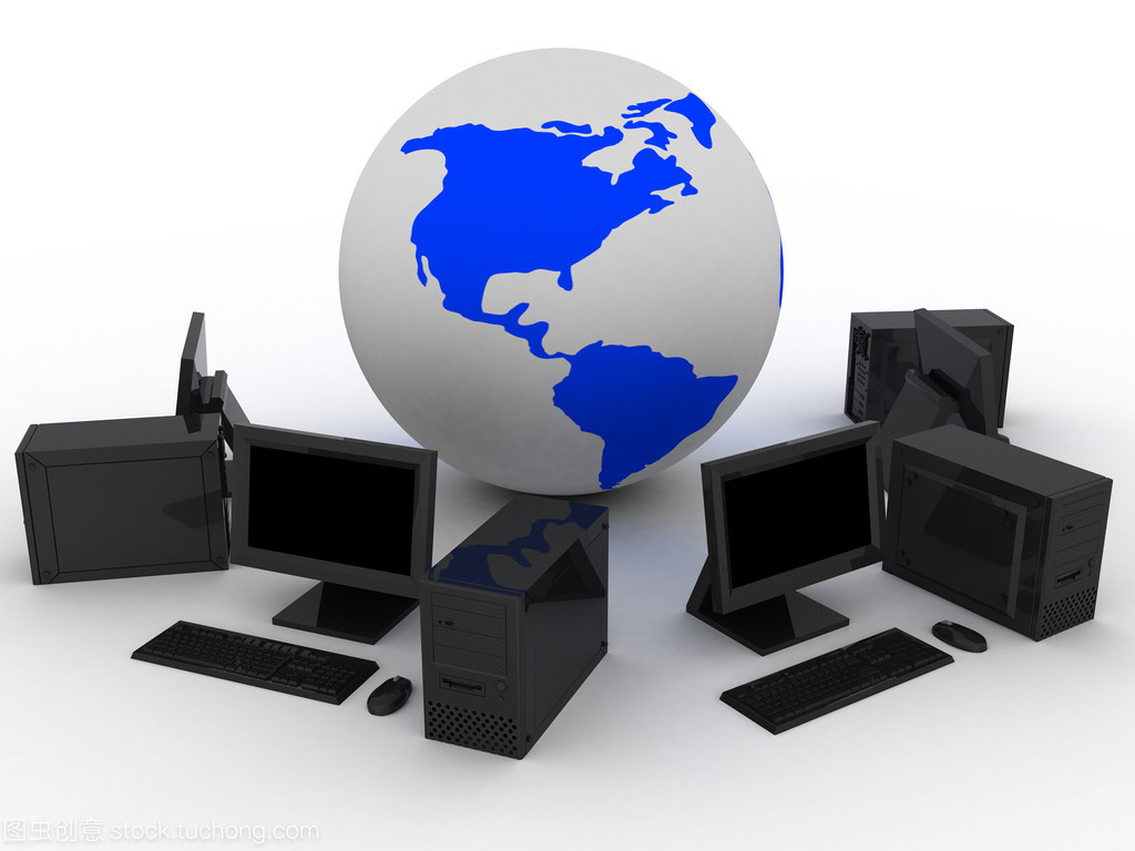 地球附近的計算機網(wǎng)絡 連接世界，驅動未來