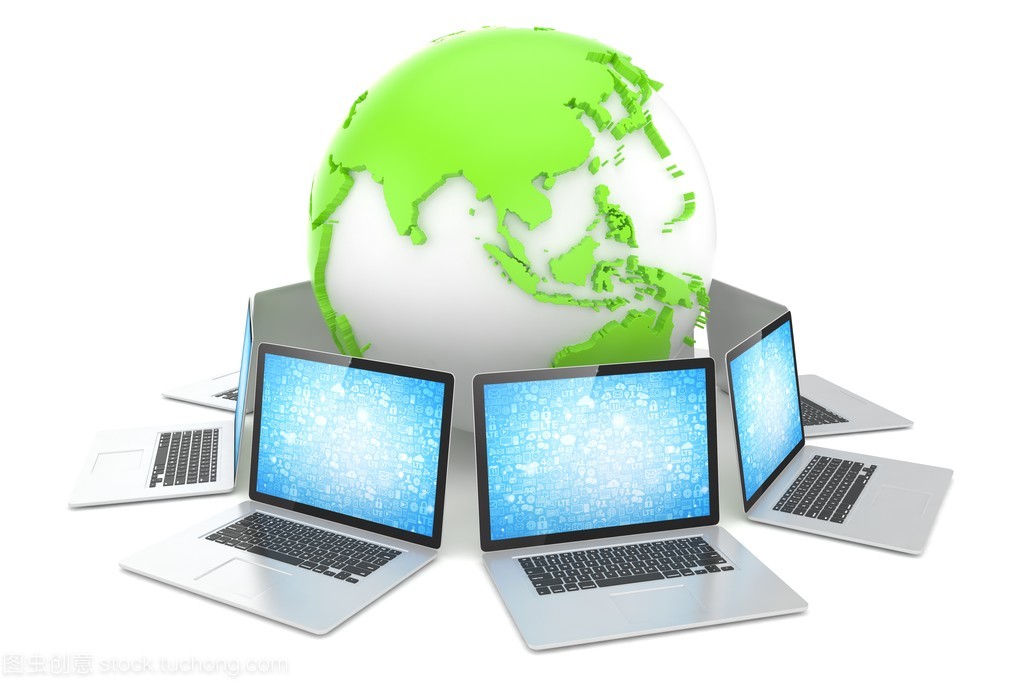 筆記本電腦網絡與地球計算機網絡 連接個人與全球的數字紐帶